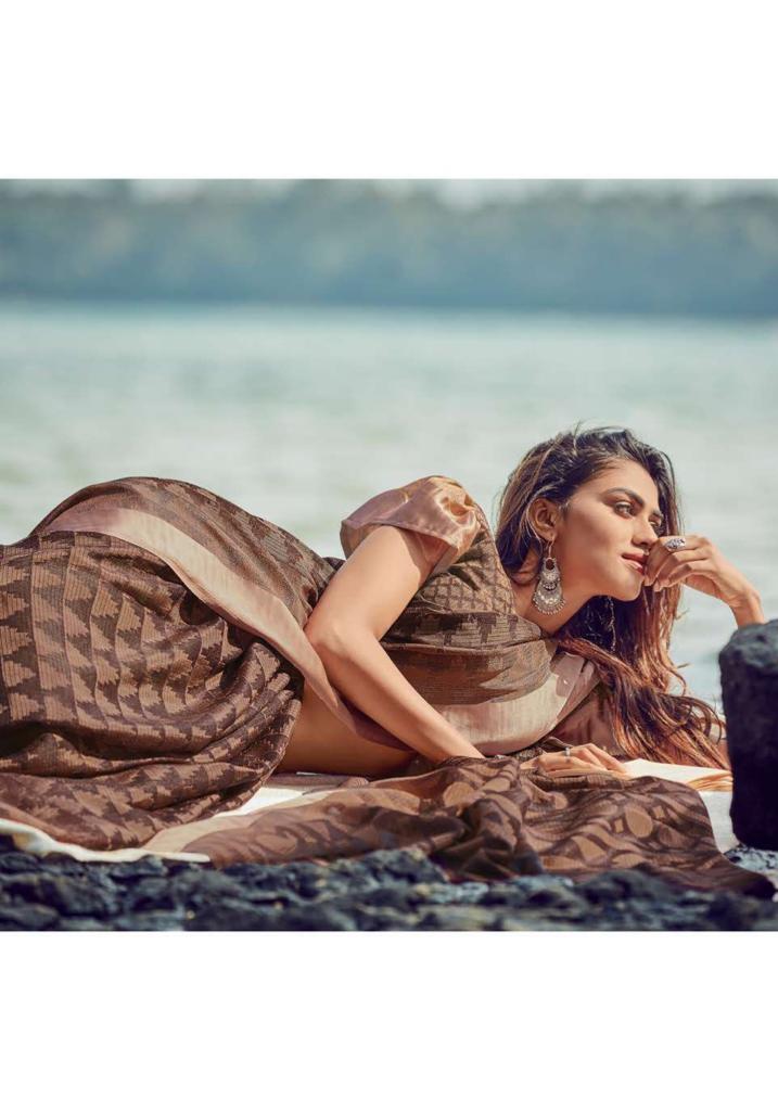 Lt By Zuri Silk Designer Heavy Look Sarees