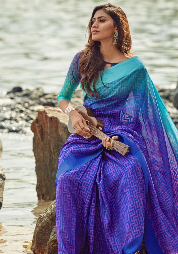 Lt By Zuri Silk Designer Heavy Look Sarees