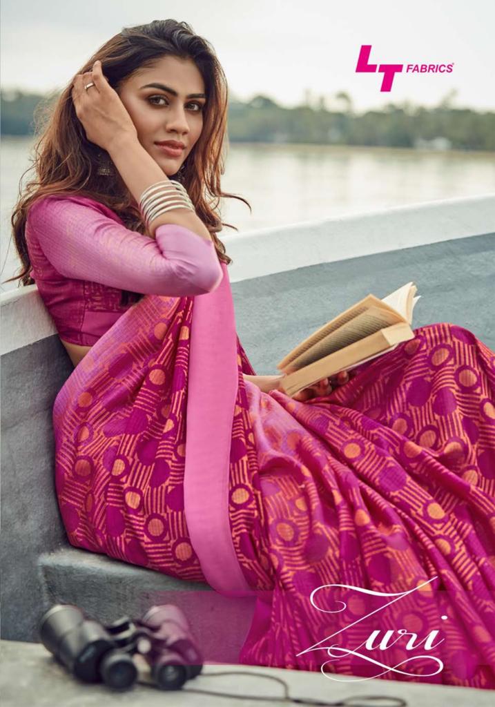 Lt By Zuri Silk Designer Heavy Look Sarees