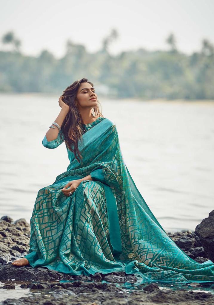 Lt By Zuri Silk Designer Heavy Look Sarees