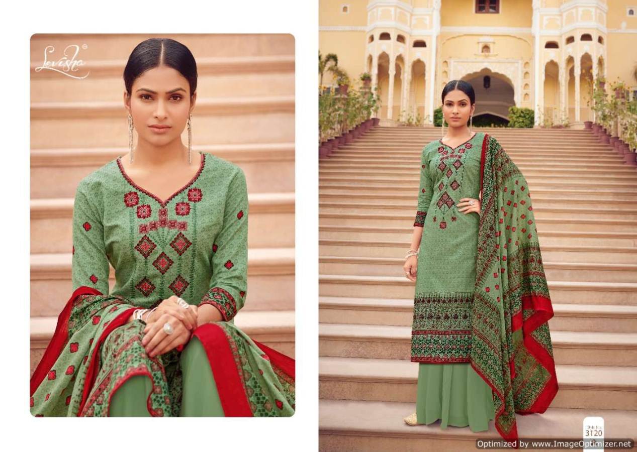 Levisha By Zaina Pure Pashmina Printed Dress Material Catalogue