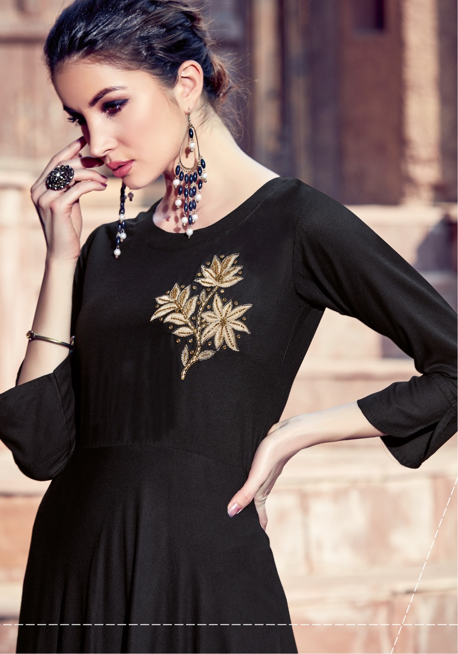 Parra Studio Present Naisaa Designers Kurtis With Plazzo Catalogue