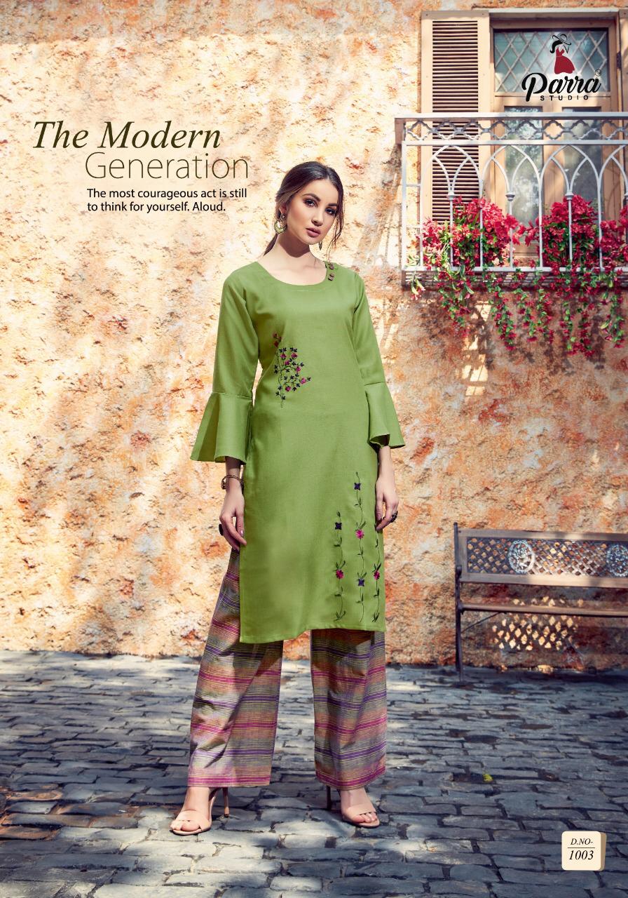 Buy Jaipur Kurti Pink & Yellow Rayon Kurta With Palazzo for Women Online @  Tata CLiQ