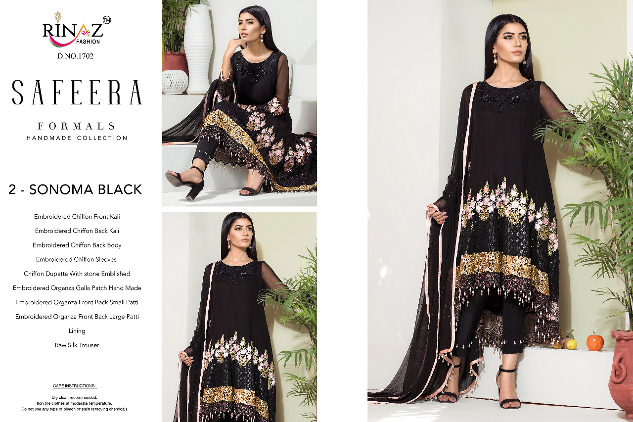 Rinaz By Safeera Pakistani Style Suit Catalog