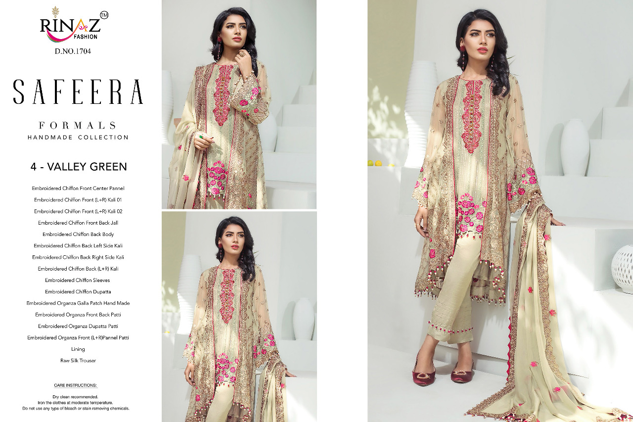 Rinaz By Safeera Pakistani Style Suit Catalog