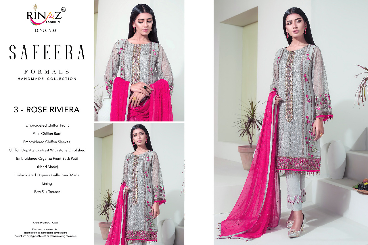 Rinaz By Safeera Pakistani Style Suit Catalog