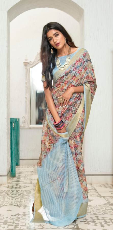 Shangrila By Trisha Casual Wear Rich Look Saree Collection