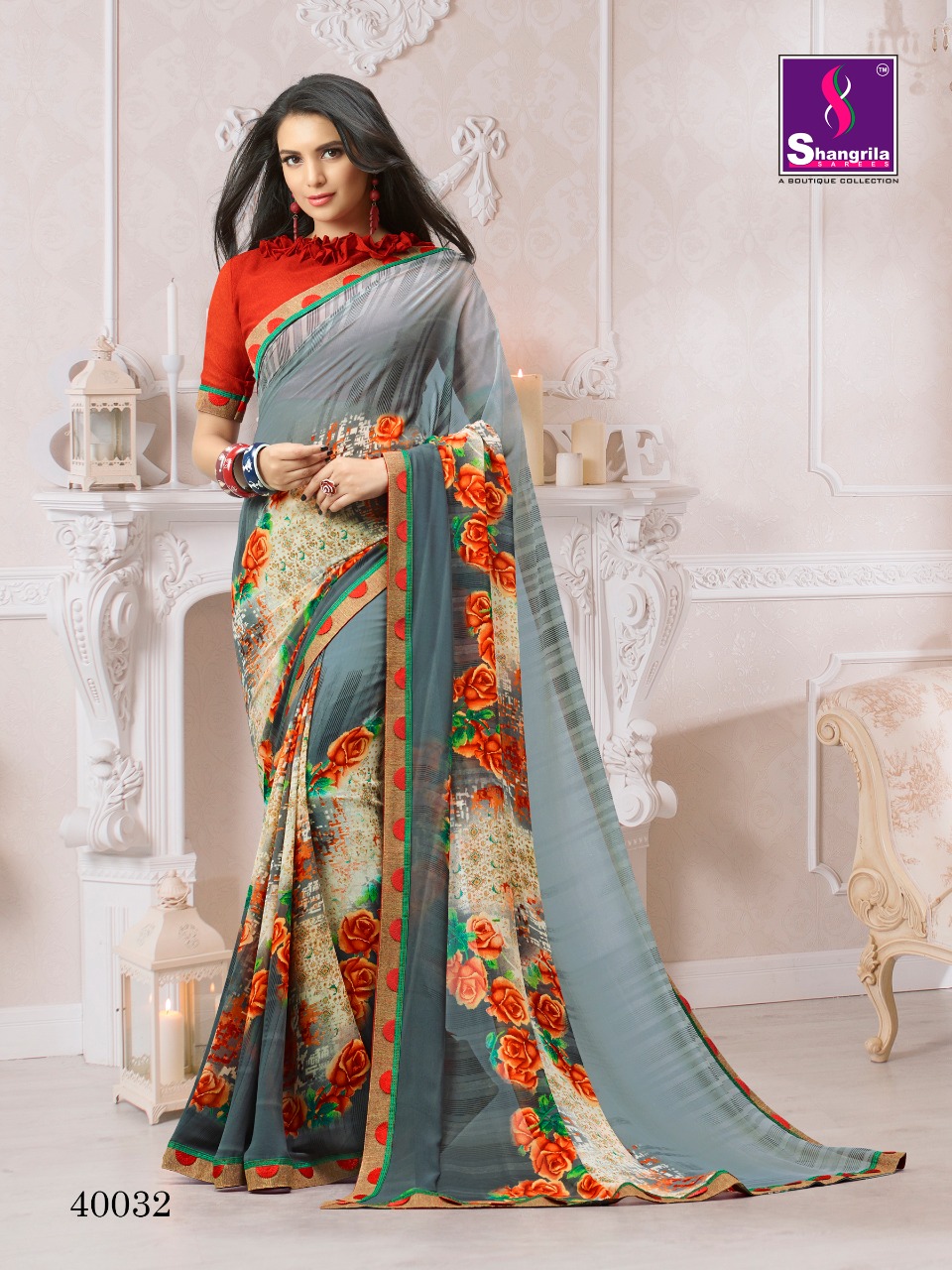 Shangrila Present Inox Vol 8 Fancy Printed Saree Catalogue.