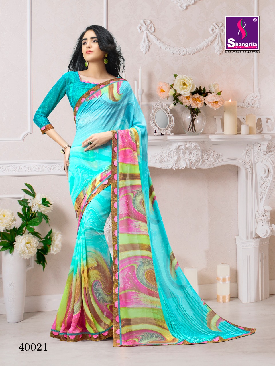 Shangrila Present Inox Vol 8 Fancy Printed Saree Catalogue.