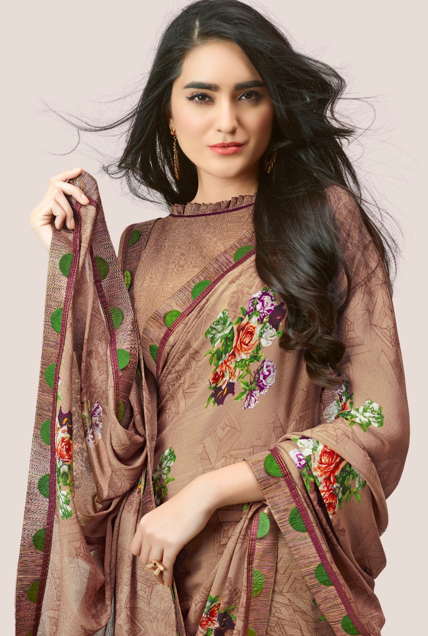Shangrila Present Inox Vol 8 Fancy Printed Saree Catalogue.