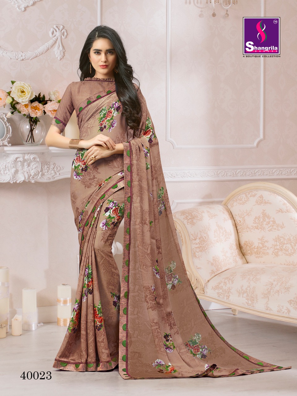Shangrila Present Inox Vol 8 Fancy Printed Saree Catalogue.