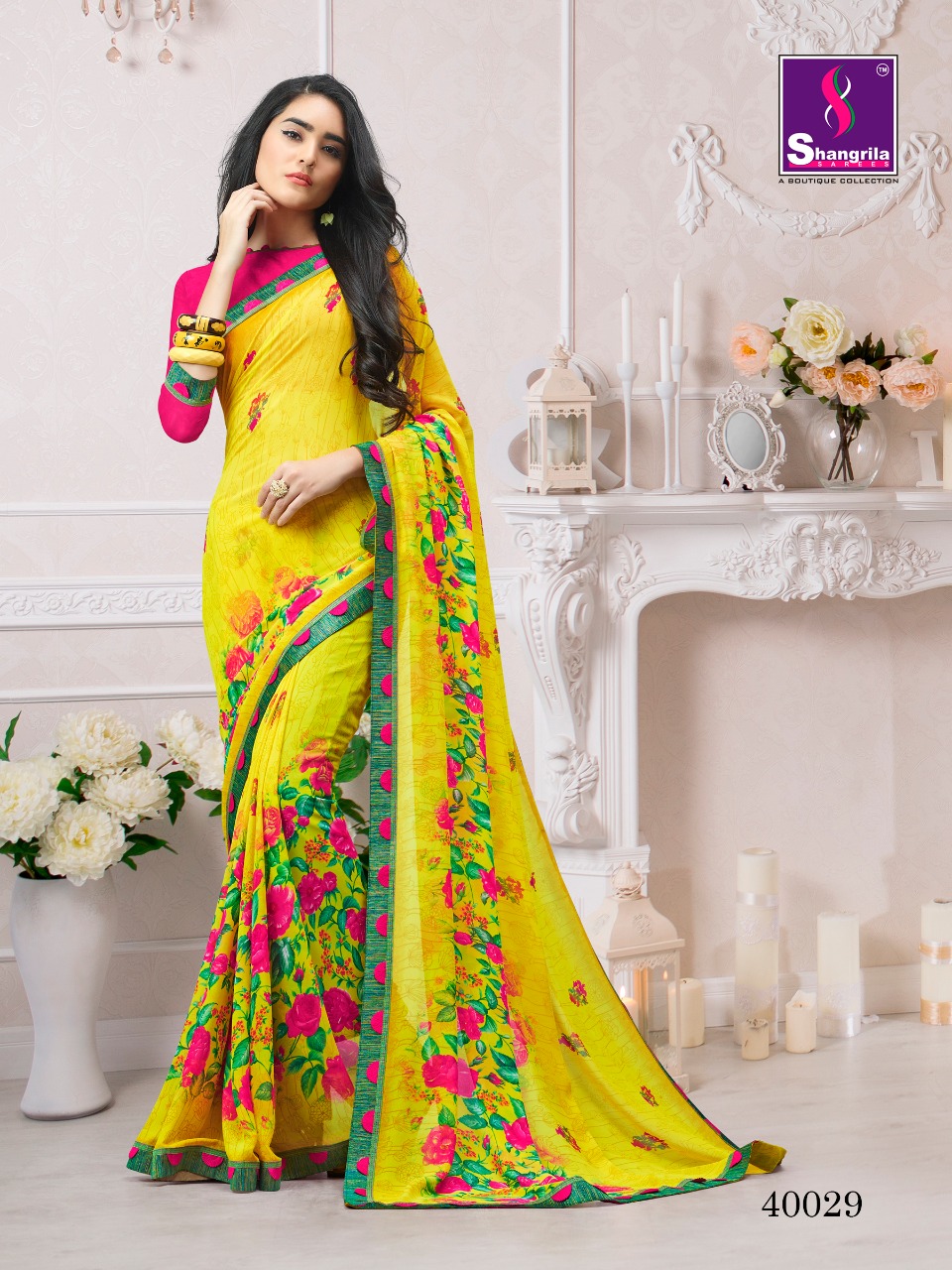 Shangrila Present Inox Vol 8 Fancy Printed Saree Catalogue.