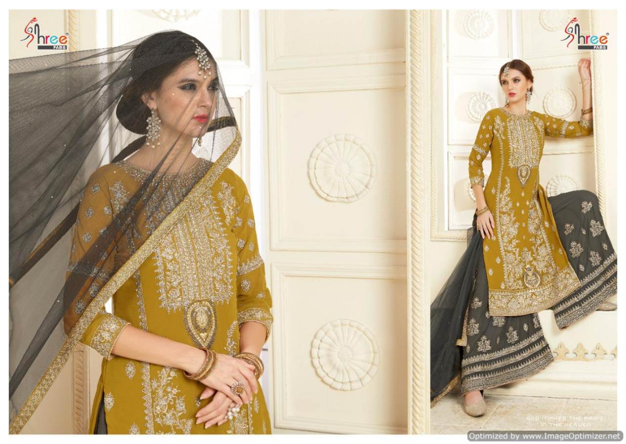 Shree By Shehnai Bridal Vol 22 Embroidered Salwar Kameez Catalogue
