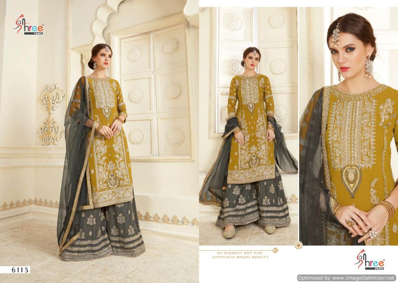 Shree By Shehnai Bridal Vol 22 Embroidered Salwar Kameez Catalogue