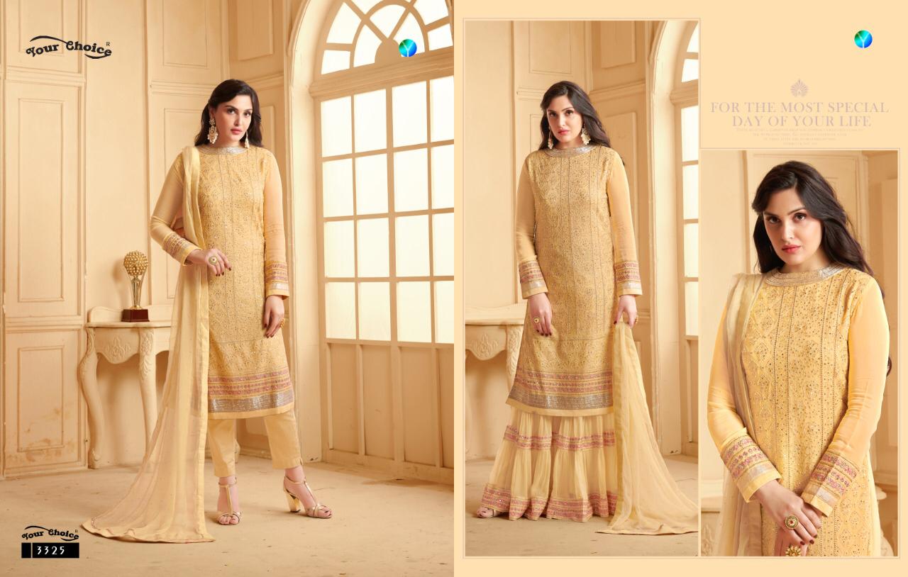 Y.c Rajwadi Designer Salwar Suit Lakhnavi Style Collection