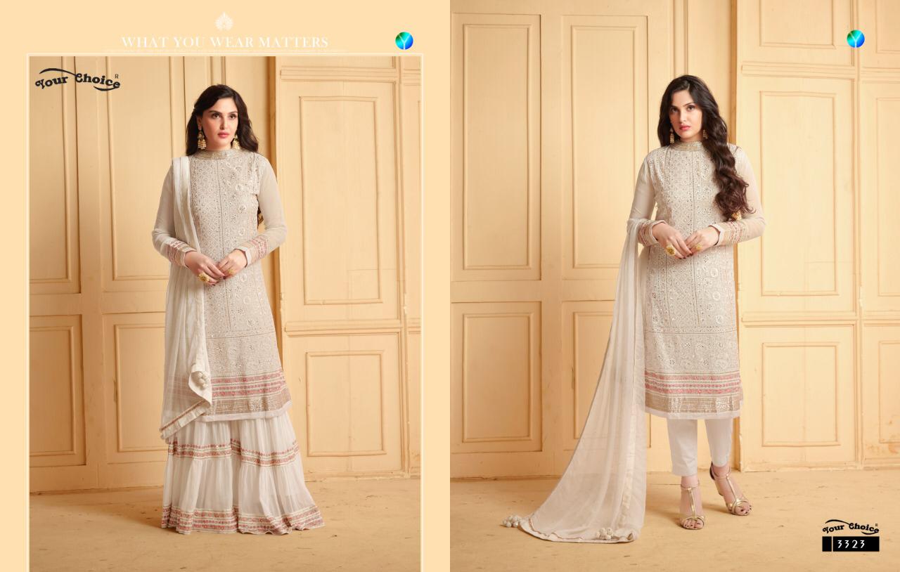 Y.c Rajwadi Designer Salwar Suit Lakhnavi Style Collection