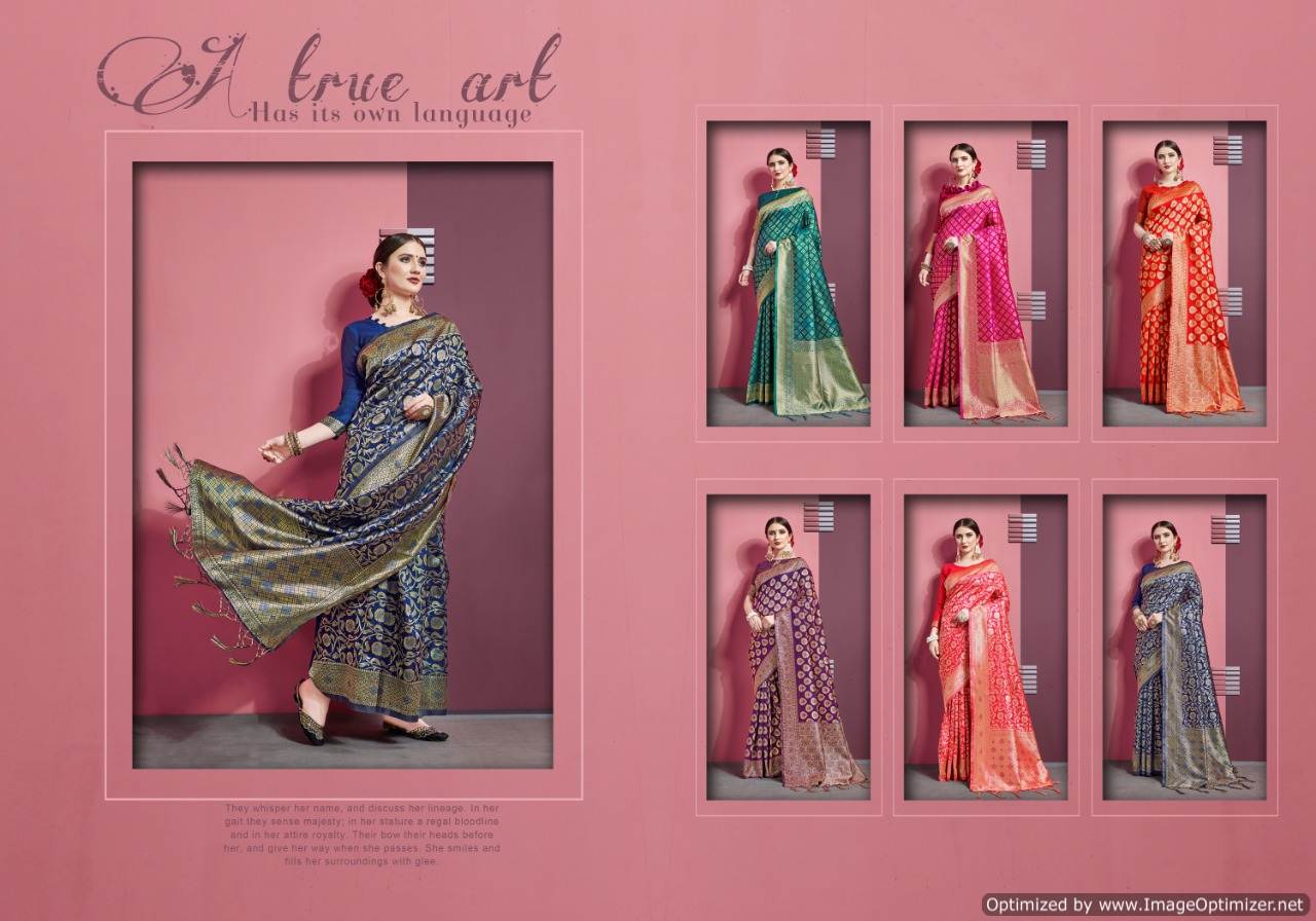 Ynf By Tamara Silk Vol 1 Banarasi Art Silk Sarees Collection