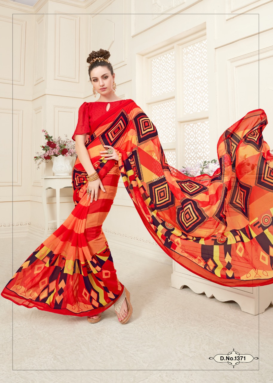 Haytee By Splash Vol 85 Heavy Dani Printed Saree Collection