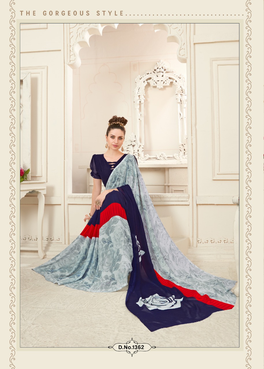 Haytee By Splash Vol 85 Heavy Dani Printed Saree Collection