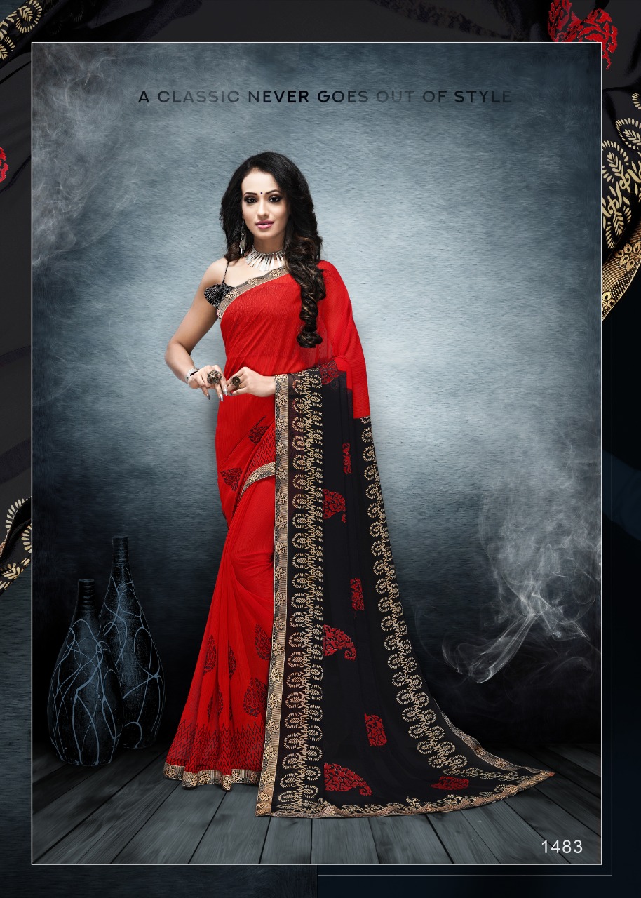 Kodas Presents Udaan 2 Weightless Georgette Printed Saree Collection