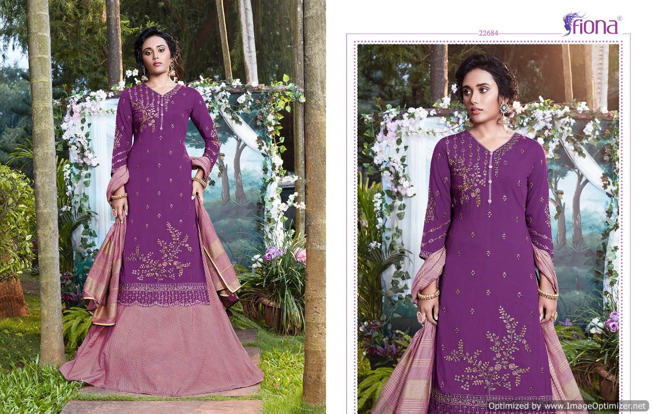 Fiona Presents Naziya Designer Viscose Modal Salwar Suits