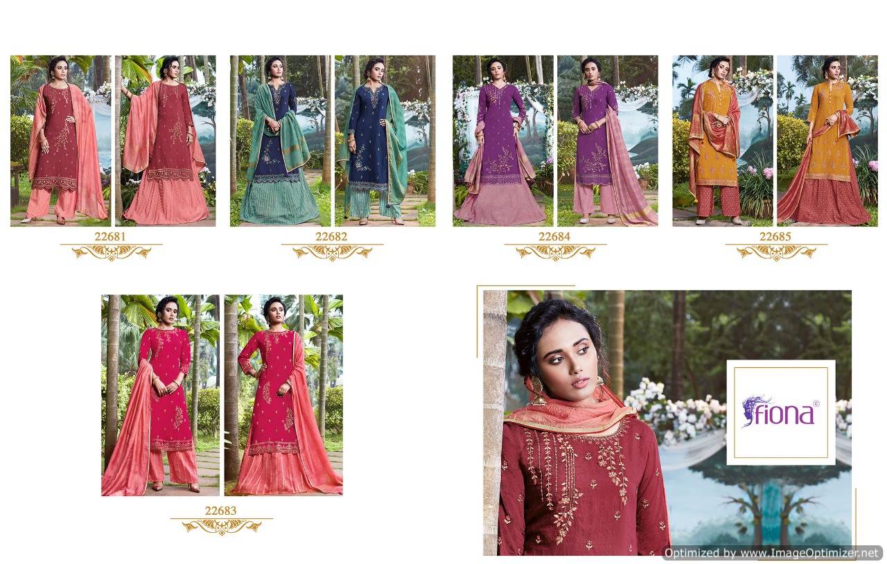 Fiona Presents Naziya Designer Viscose Modal Salwar Suits