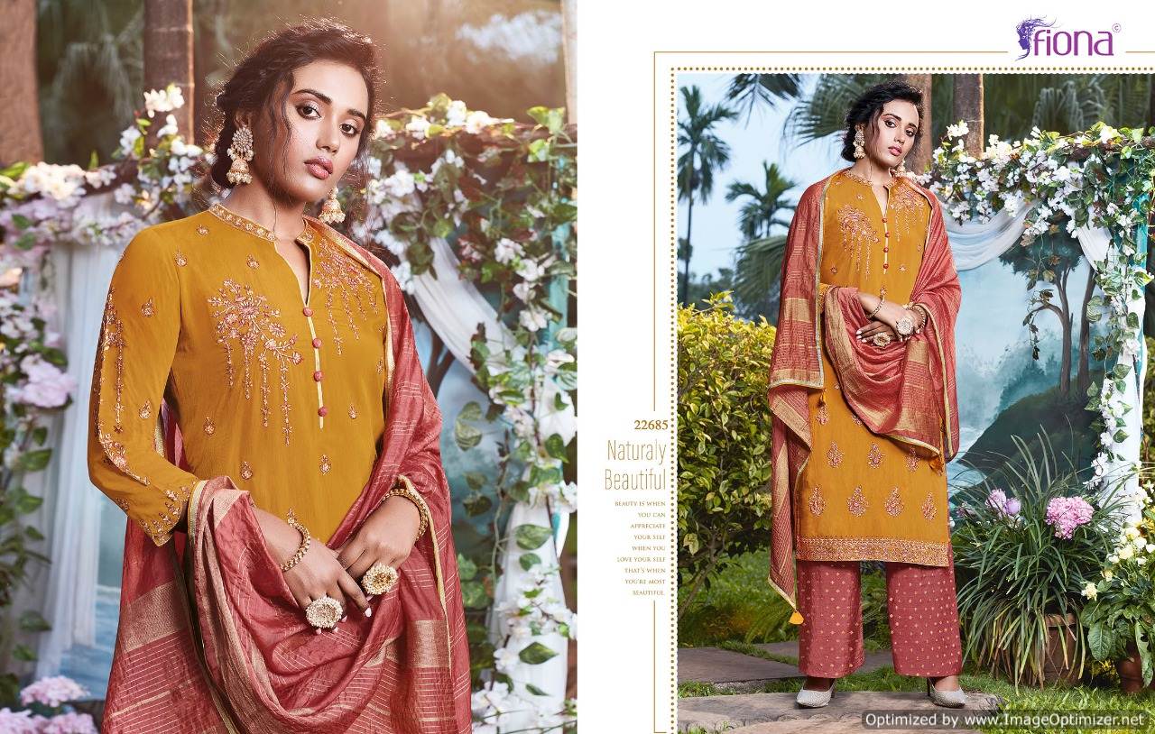 Fiona Presents Naziya Designer Viscose Modal Salwar Suits