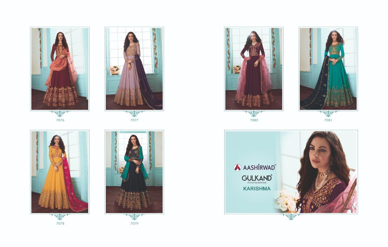 Aashirwad By Karishma Salwar Suits Discount 2%