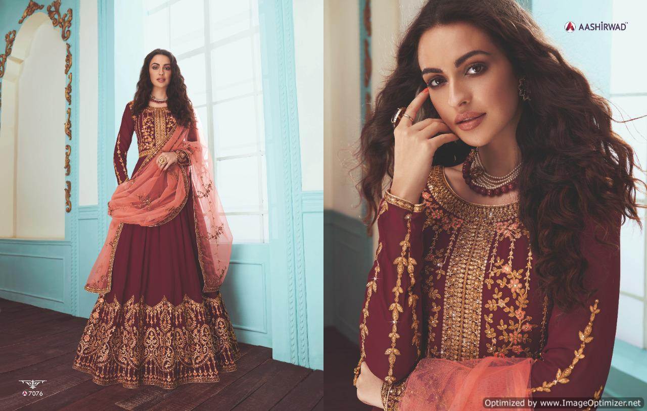 Aashirwad By Karishma Salwar Suits Discount 2%