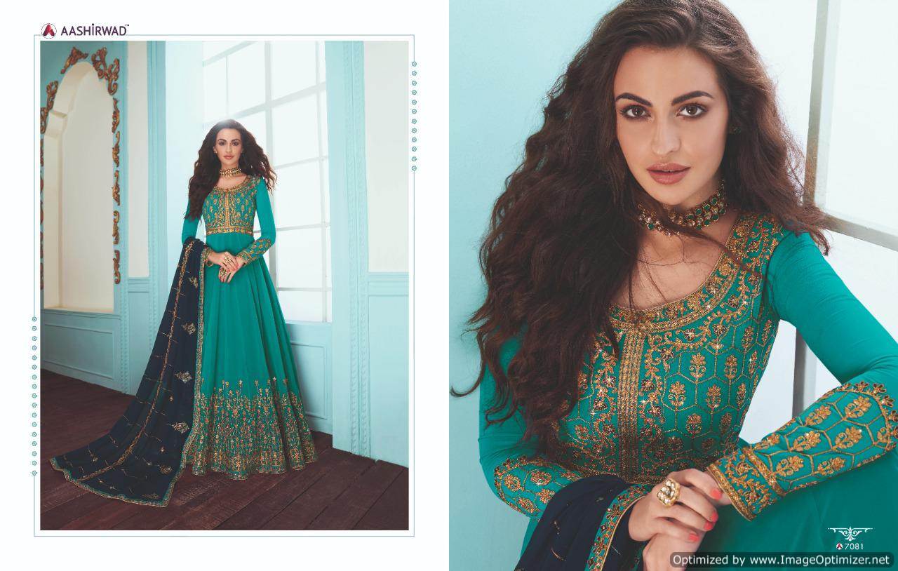 Aashirwad By Karishma Salwar Suits Discount 2%