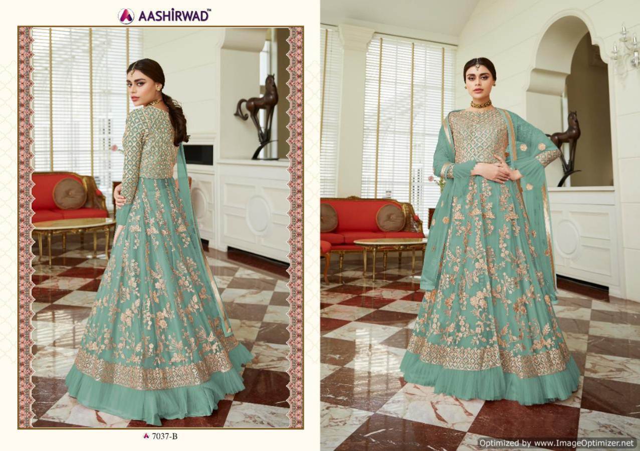 Aashirwad By Celebration Gold Wedding Dress Collection