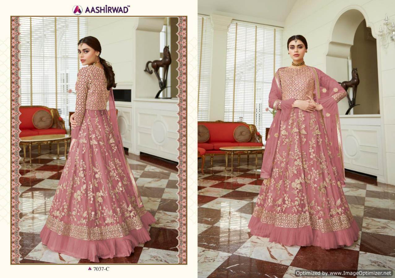 Aashirwad By Celebration Gold Wedding Dress Collection
