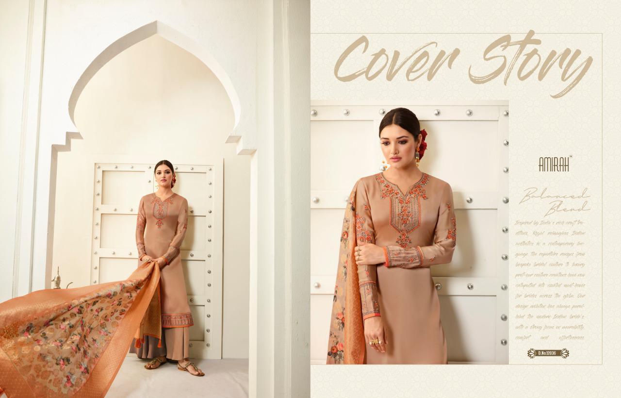 Amirah  Present Amirah Vol 30 Satin Georgette Designer Dress Material