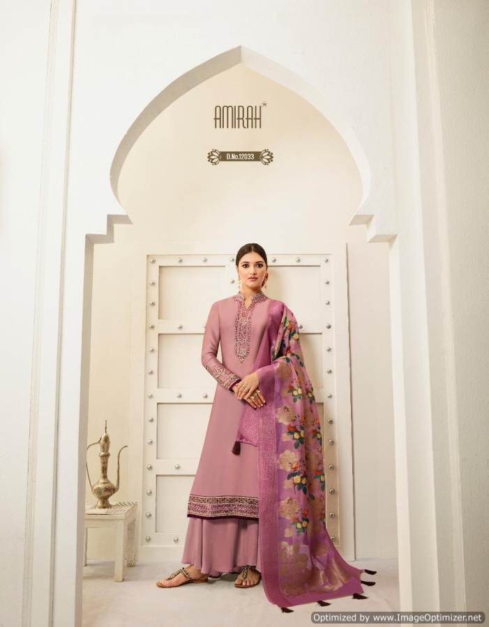 Amirah  Present Amirah Vol 30 Satin Georgette Designer Dress Material