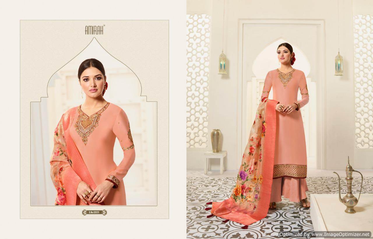 Amirah  Present Amirah Vol 30 Satin Georgette Designer Dress Material