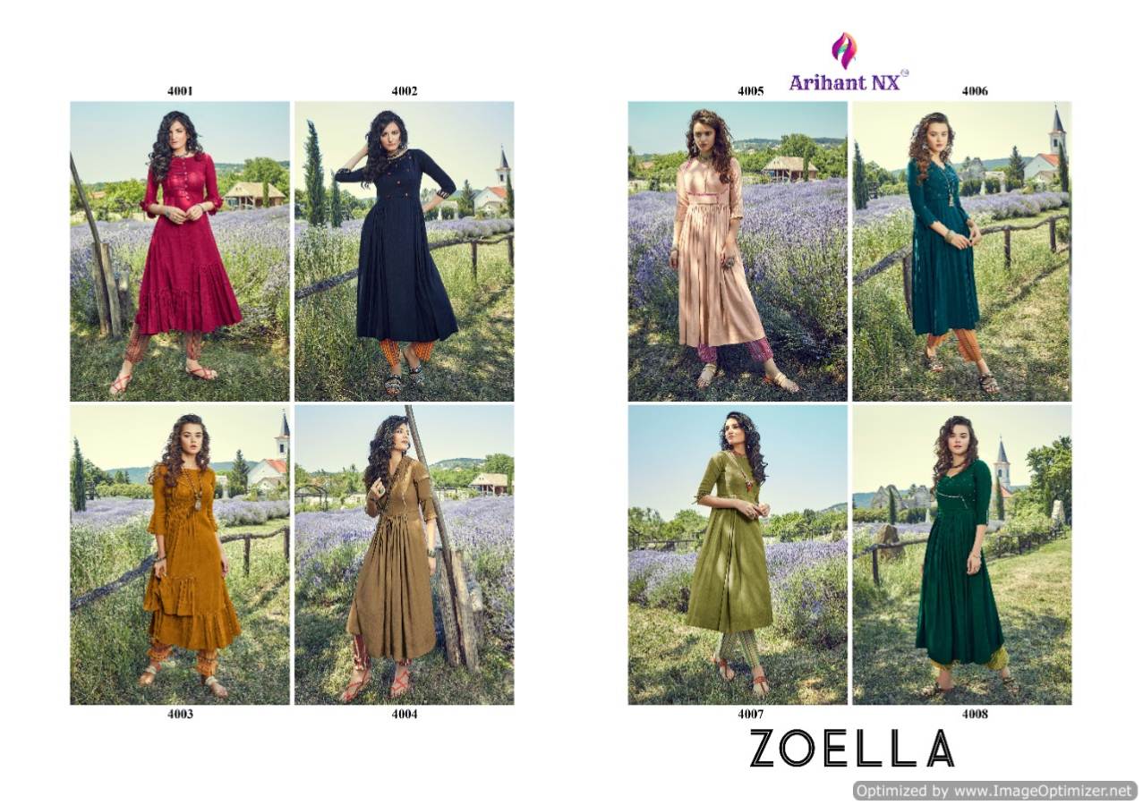 Arihant By Zoella Top With Bottom Collection Dis 4%