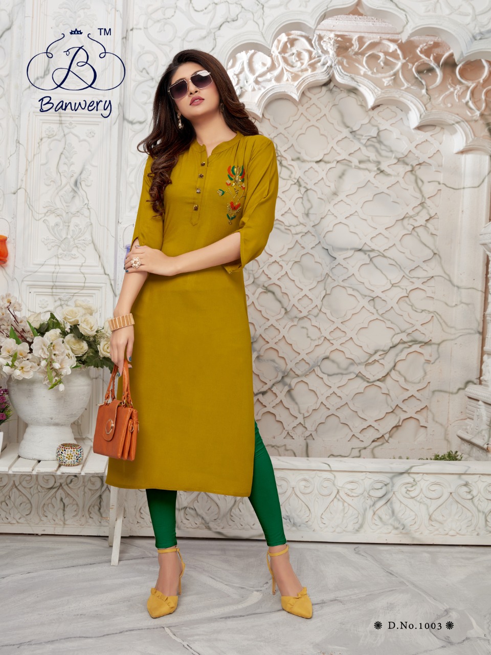Banwery Present Bella Casual Wear Kurtis Catalogue.