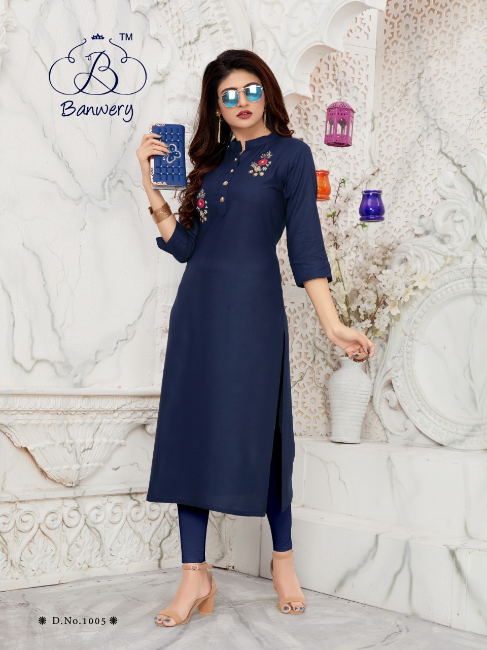 Banwery Present Bella Casual Wear Kurtis Catalogue.