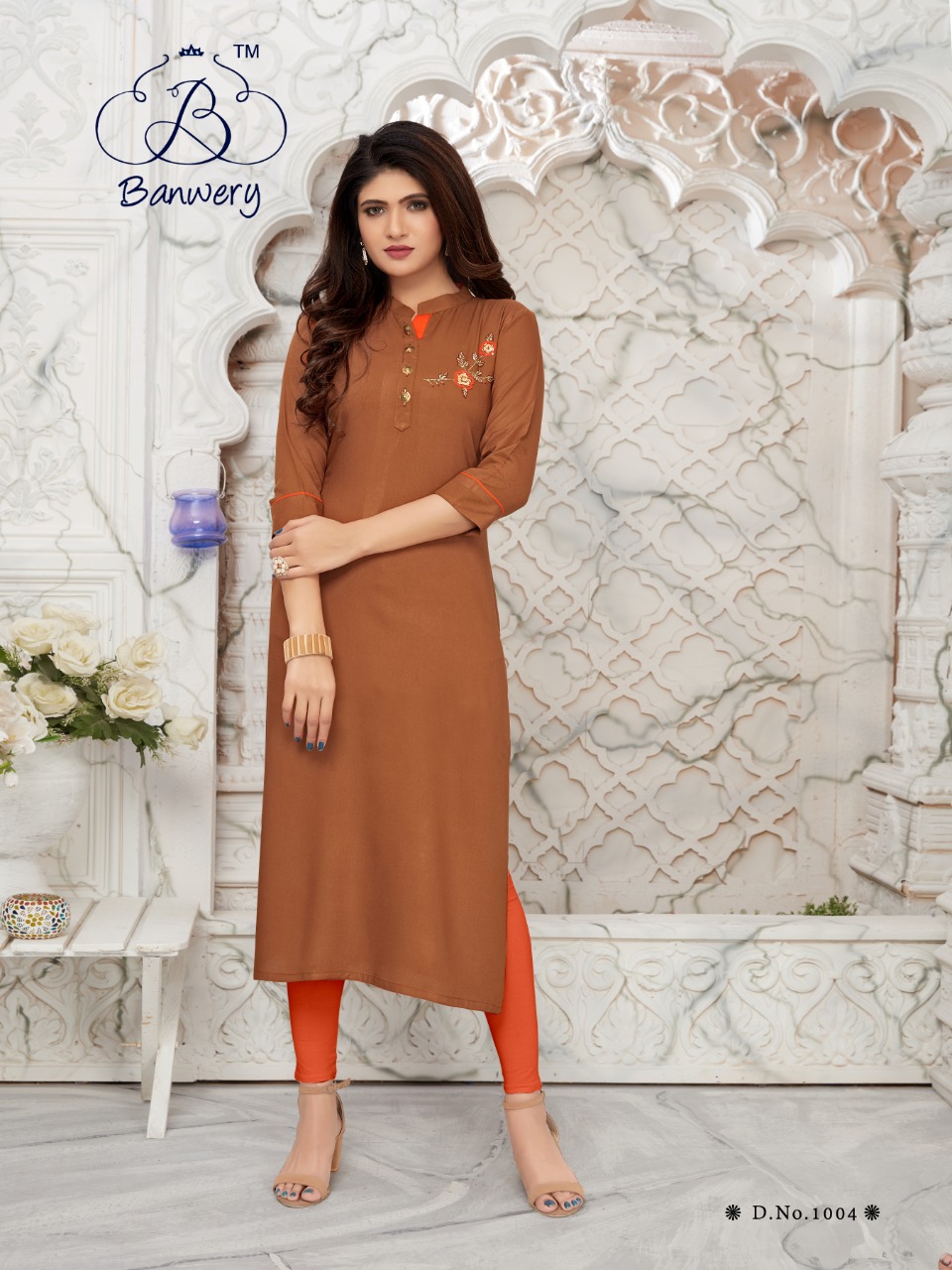 Banwery Present Bella Casual Wear Kurtis Catalogue.
