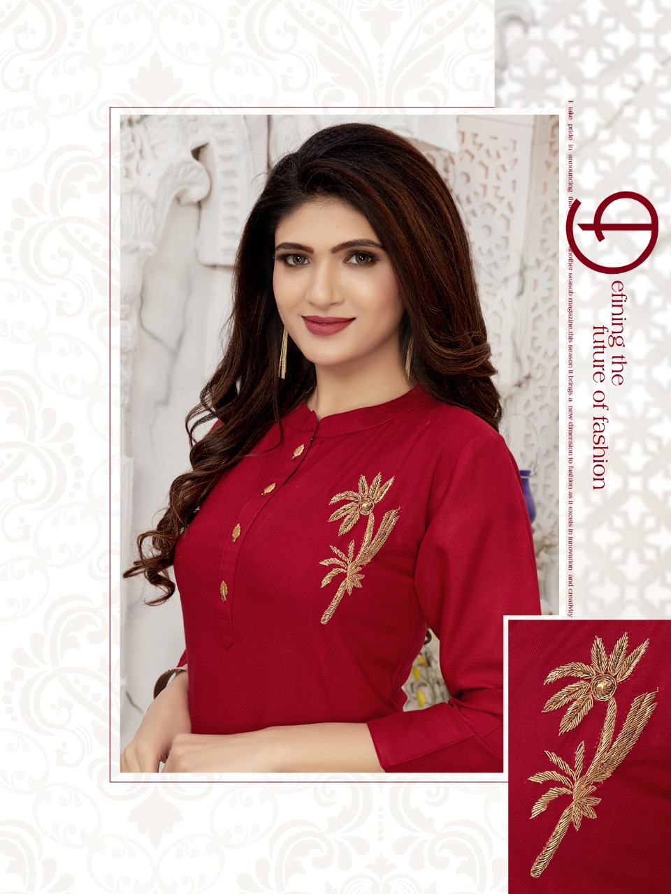 Banwery Present Bella Casual Wear Kurtis Catalogue.