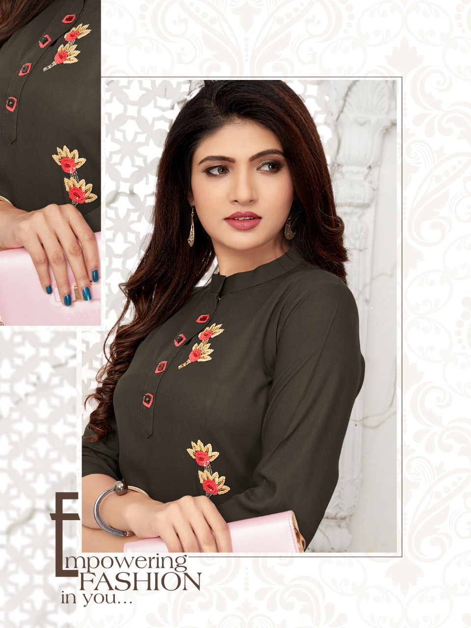 Banwery Present Bella Casual Wear Kurtis Catalogue.