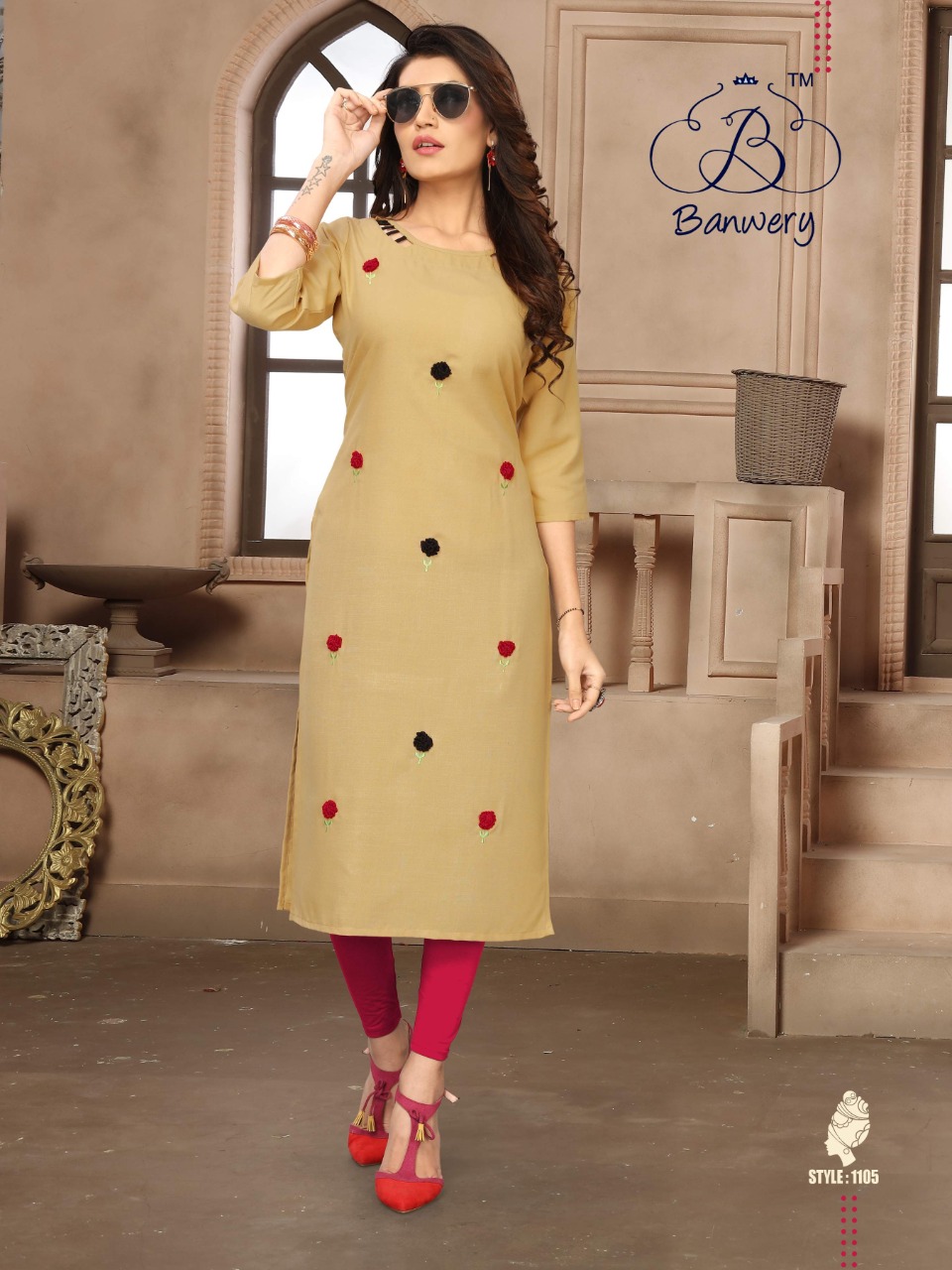 Banwery Present Blend  Kurtis Catalogue