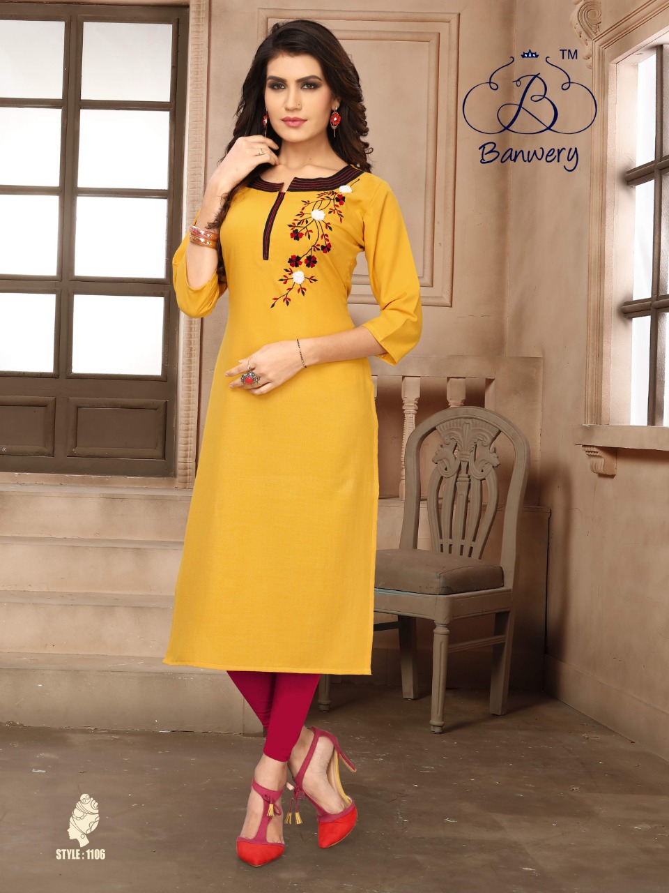 Banwery Present Blend  Kurtis Catalogue