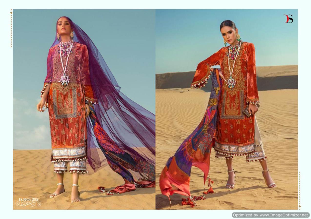 Deepsy By Sana Safinaz Linen Vol 19 Designer Pakistani Suits