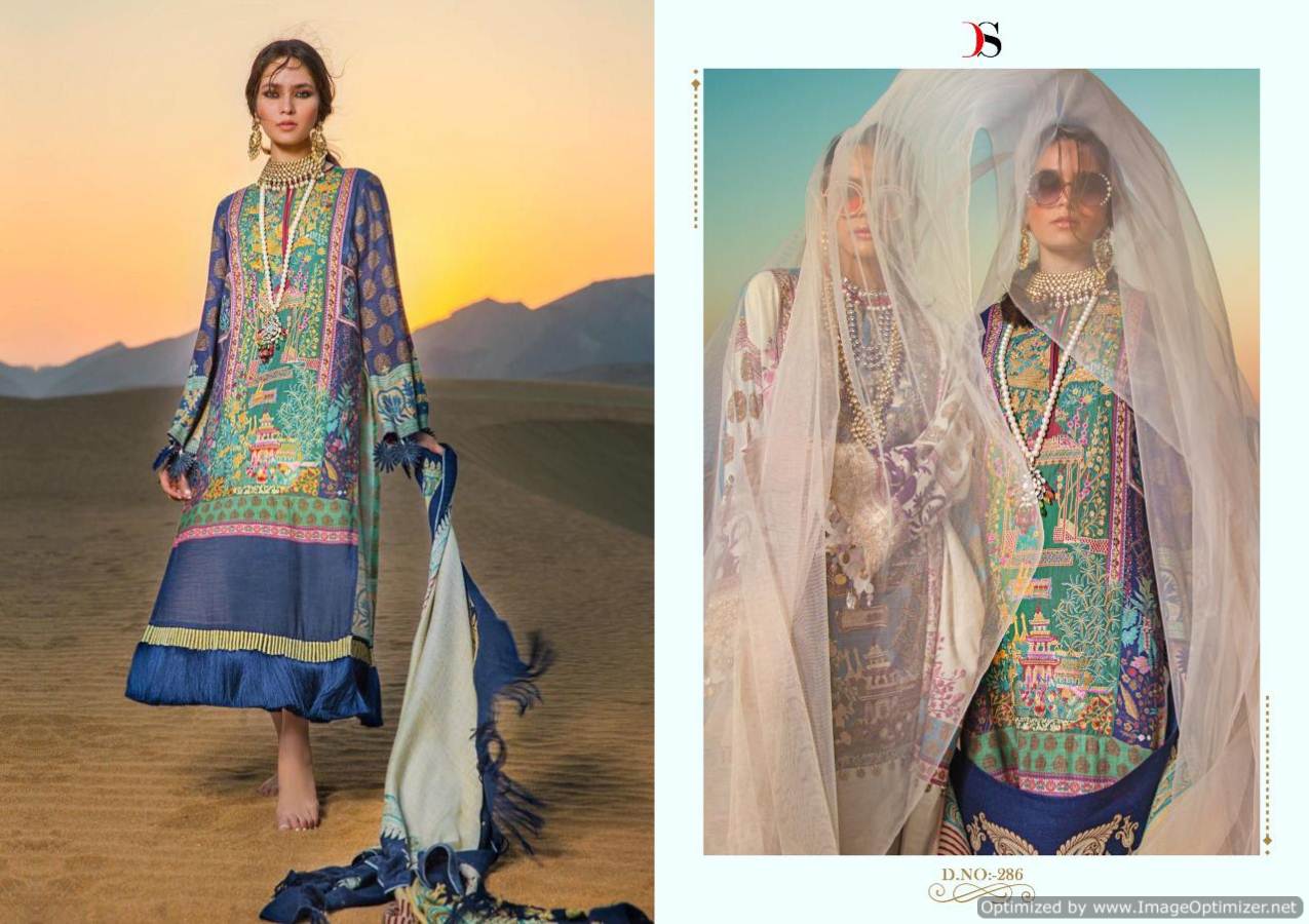 Deepsy By Sana Safinaz Linen Vol 19 Designer Pakistani Suits