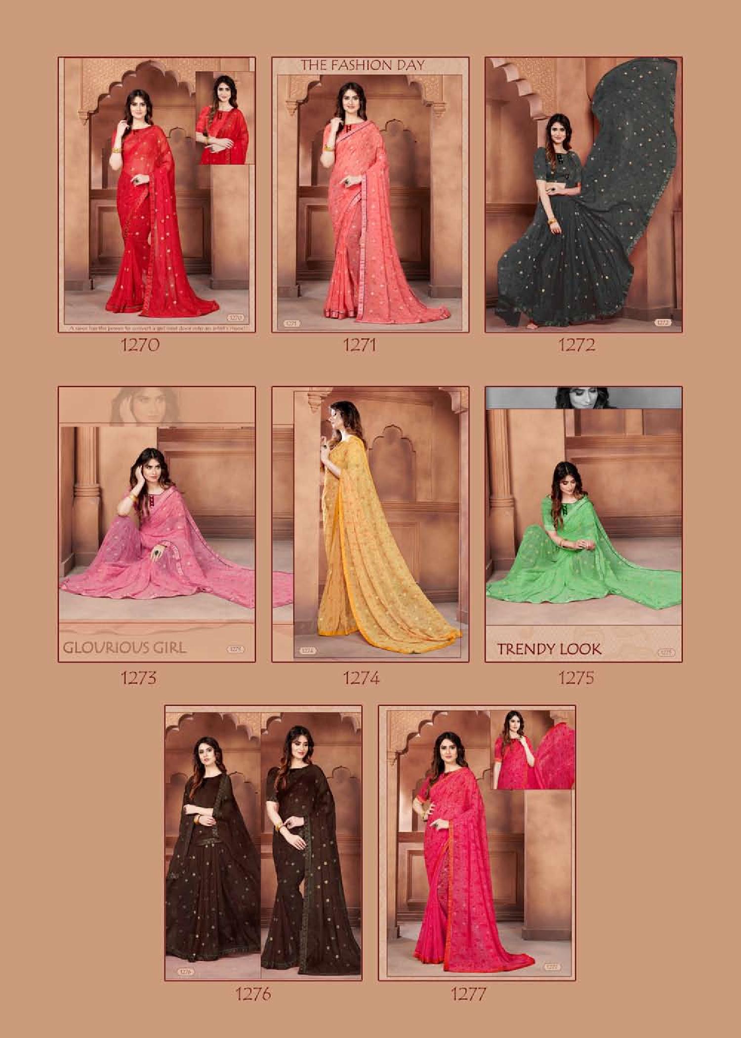 Dipika Weight Less Casual Wear Sarees Catalogue