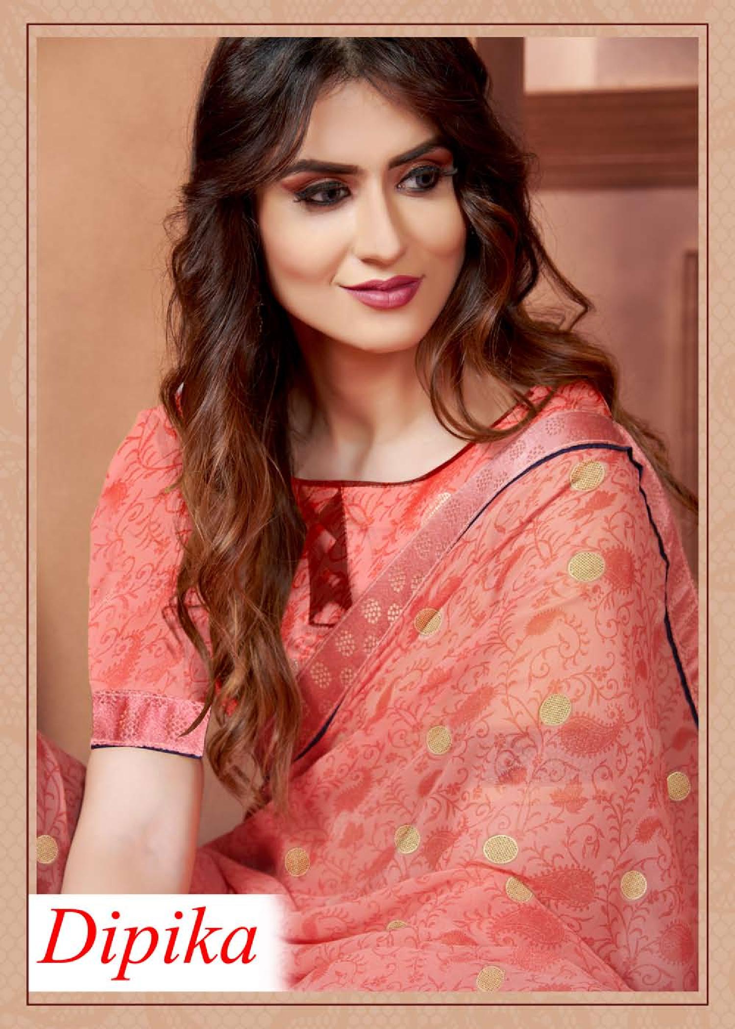 Dipika Weight Less Casual Wear Sarees Catalogue