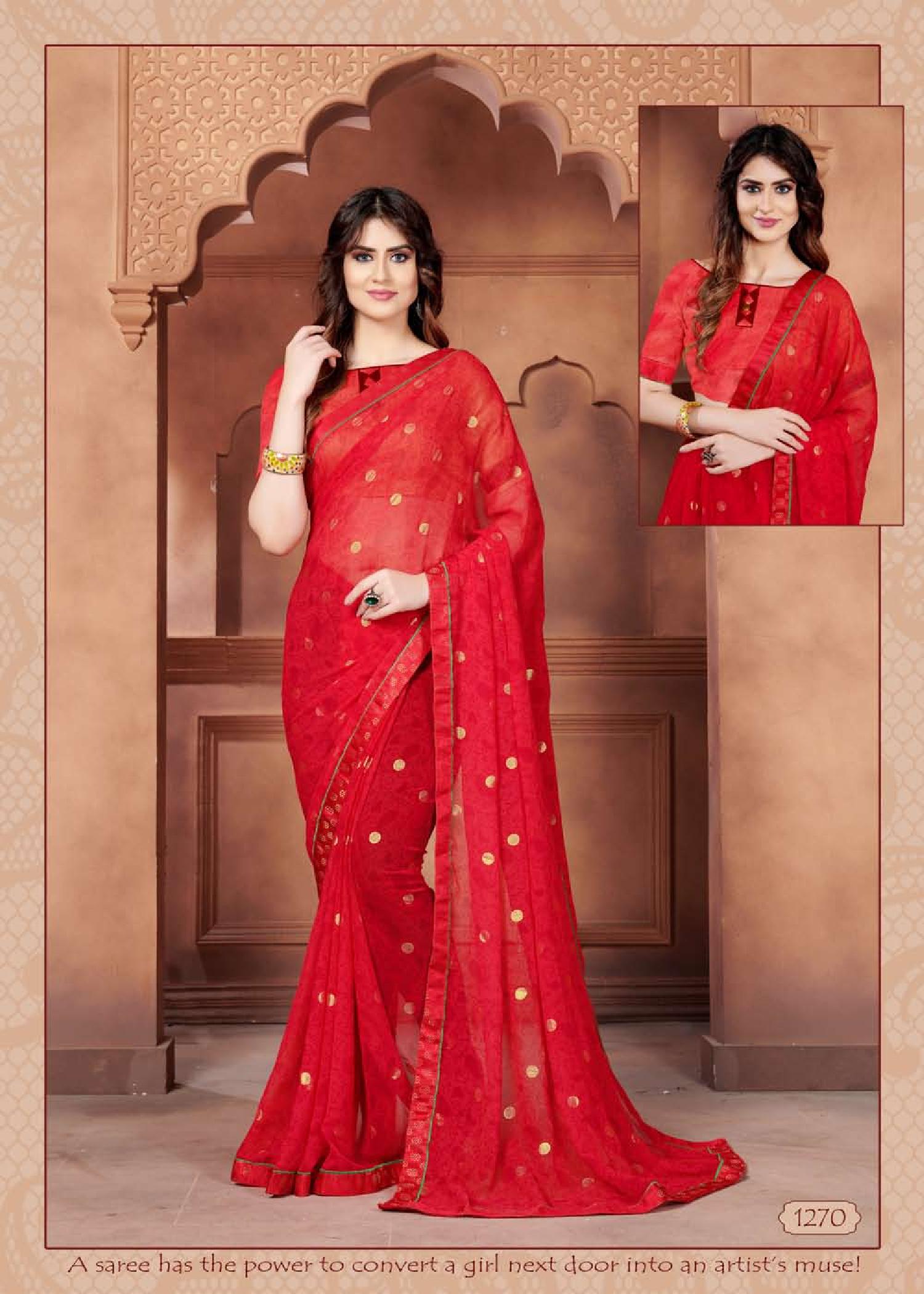 Dipika Weight Less Casual Wear Sarees Catalogue