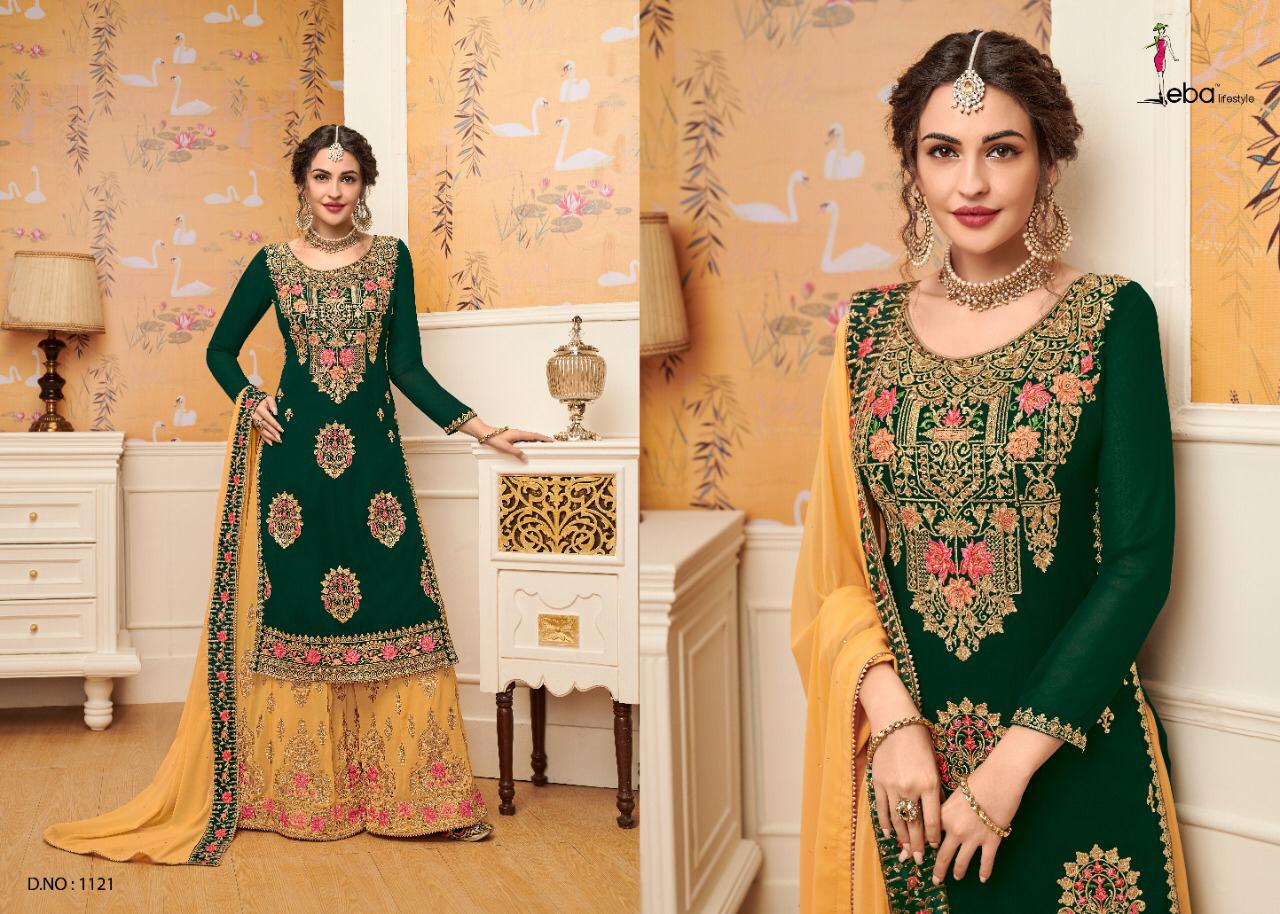 Eba Present  Hurma Vol 23 Heavy Festive Wear Georgette Salwar Suits