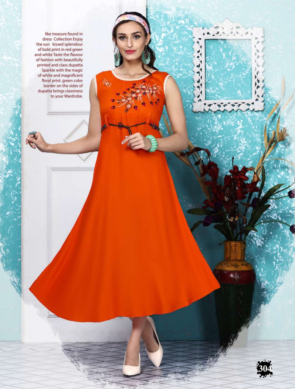Ft By Koyall Heavy Rayon Long Kurti Collection